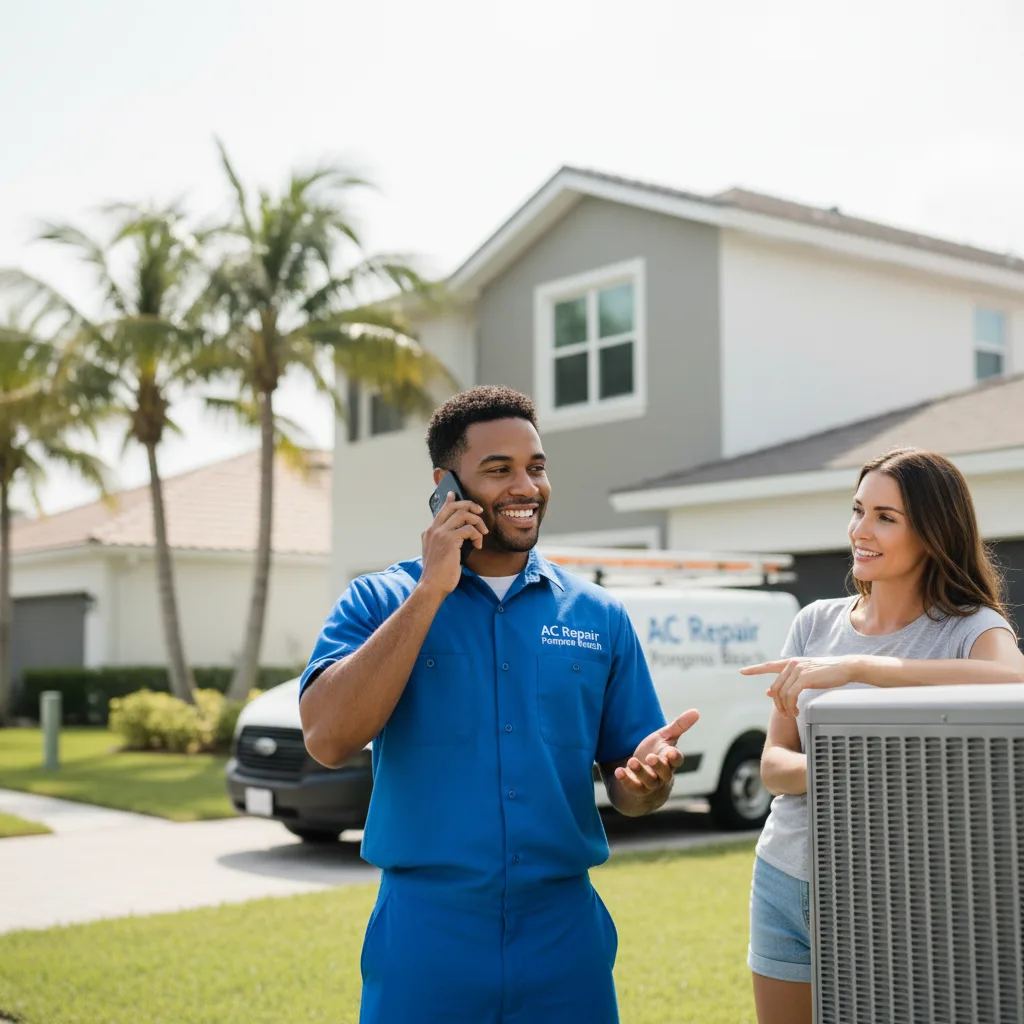 AC Repair Pompano Beach customer support in Blossvale
